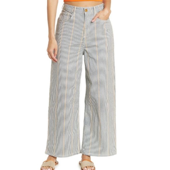 IMPERFECTS Wide Leg Olah Twill Pants - Picture 2 of 4